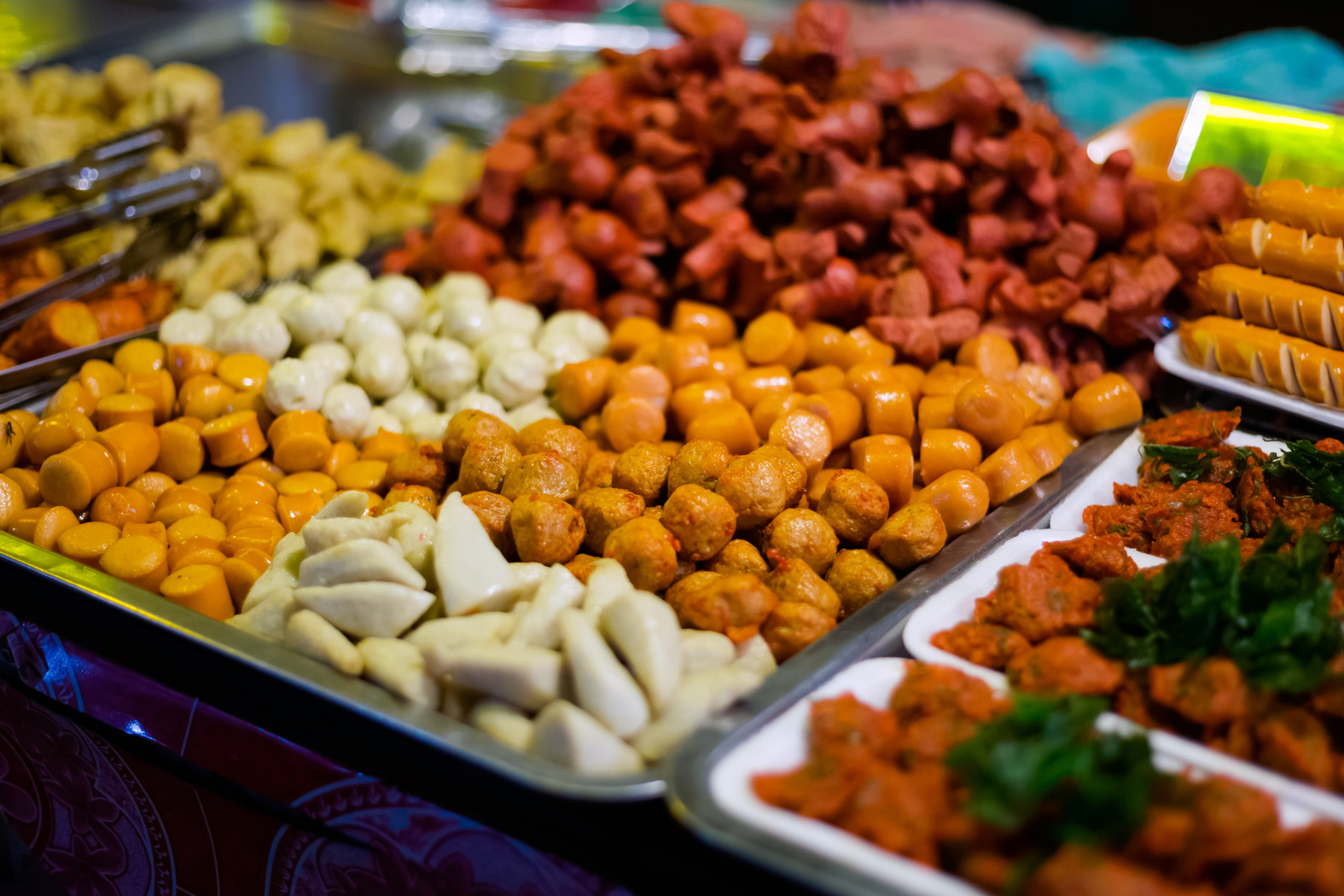 Selection of thai streetfood